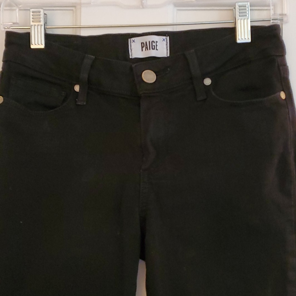 Paige Black Skinny Jeans